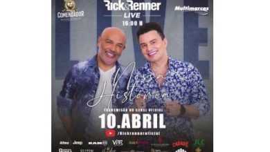 Rick e Renner em live NOSSA HISTÓRIA!