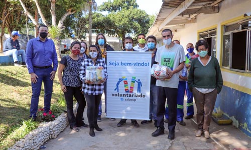 Doação cestas básicas SABESP_Casa da Acolhida