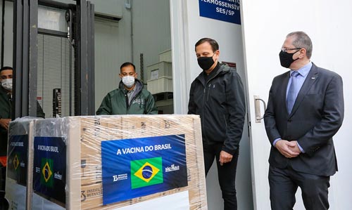 2 milhões de doses da vacina do Butantan
