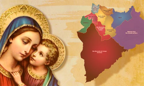 Fé e devoção mariana 135 templos católicos dedicados a Nossa Senhora na Diocese de Santo André