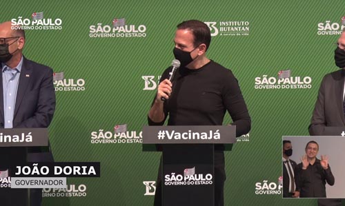 Governador João Doria
