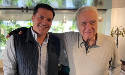 Maestro João Carlos Martins e Daniel Boaventura
