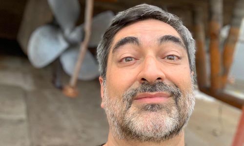 Zeca Camargo comemora o aniversário de Lulu Santos. Crédito: Instagram @zecacamargomundo