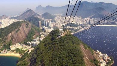 Monumento oferece vista singular da paisagem carioca, reconhecida como Patrimônio Mundial pela Unesco. Crédito imagem: Daniela Reis