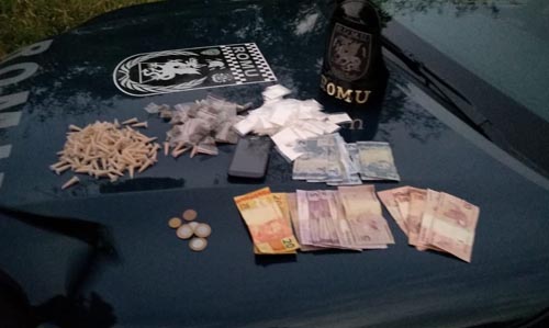 Drogas apreendidas em prisão