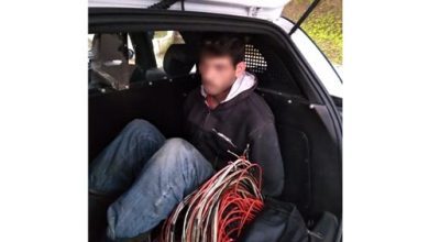 Homem é preso por furto de fios