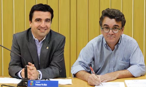 Vereador Pio e Professor Jander