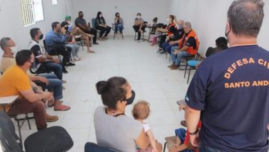 Reunião Defesa Civil - Jardim Santo André - Foto - Helber