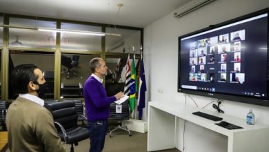 Tite Campanella faz videoconferência