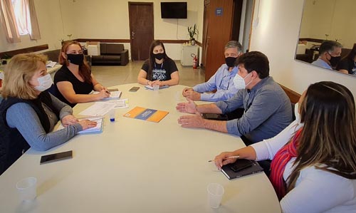 Reunião Rosi SENAI E SEBRAE ABC