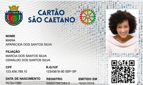 Cartão São Caetano