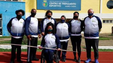 equipe de  atletismo