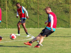 São Bernardo em preparação para encarar o Palmeiras - Foto - https://www.instagram.com/p/C3VqtB4Jasp/?img_index=1