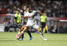 Em jogo que VAR entrou em ação três vezes, deu Santos contra o São Paulo - Crédito - Rubens Chiri e Paulo Pinto/Saopaulofc.net