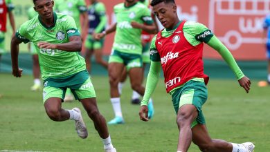 Atletas treinaram ontem (29) e hoje (30) visando o primeiro confronto com o Santos - Crédito: Fabio Menotti/Palmeiras/by Canon