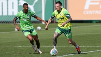 Aníbal Moreno já está treinando com o elenco com foco na Copa do Brasil - Crédito: Cesar Greco/Palmeiras/by Canon