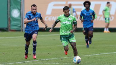 Em fase final de recuperação, Dudu participa de jogo-treino e deixa seu gol - Crédito: Cesar Greco/Palmeiras/by Canon