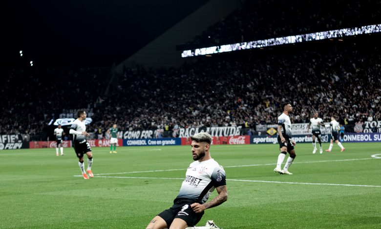 Yuri Alberto fez o segundo gol que deu tranquilidade para a vitória de 3 a 0 - Crédito: Foto: Rodrigo Coca/ Agência Corinthians