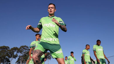 Meio-campo, Aníbal Moreno sabe da dificuldade de enfrentar o Massa Bruta, mas exalta boa fase - Crédito: Cesar Greco/Palmeiras/by Canon