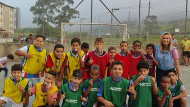 Nívea realizou dois eventos com crianças e adolescentes: um campeonato de futebol e outro com atividades esportivas e brincadeiras