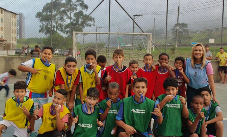 Nívea realizou dois eventos com crianças e adolescentes: um campeonato de futebol e outro com atividades esportivas e brincadeiras