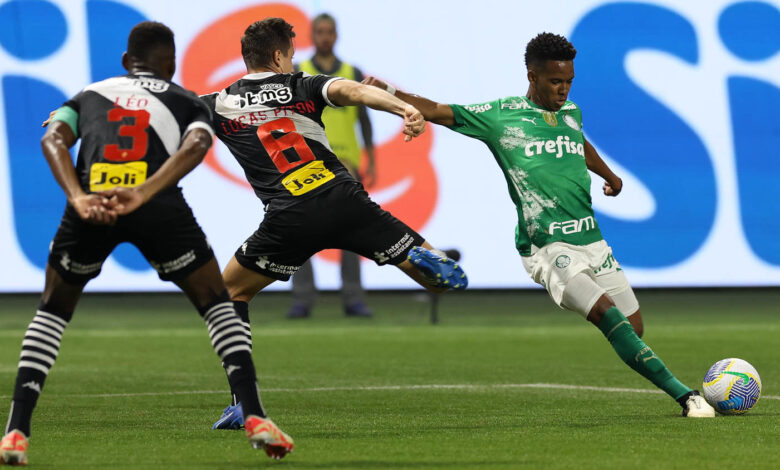 Palmeiras sobra em campo, Estevão brilha e Verdão chega a sexta posição no Brasileirão - Crédito: Cesar Greco/Palmeiras/by Canon