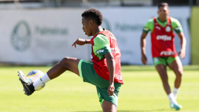 Estêvão retorna da Seleção Brasileira Sub-20 e já se prepara para encarar o Vasco - Crédito: Cesar Greco/Palmeiras/by Canon