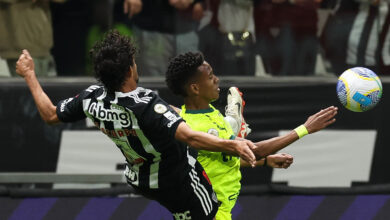 Estêvão brilha de novo, faz ótimo jogo, marca gol e ajuda o Palmeiras a golear o Galo - Crédito: Cesar Greco/Palmeiras/by Canon