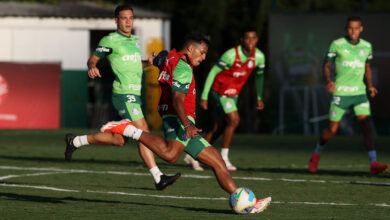 Gabriel Menino vira peça coringa e pode ser usado em várias posições na formação de Abel Ferreira - Crédito: Cesar Greco/Palmeiras/by Canon