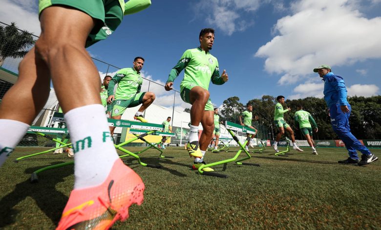 Gabriel Menino projeta jogo difícil contra o Criciúma em Santa Catarina - Crédito: Cesar Greco/Palmeiras/by Canon