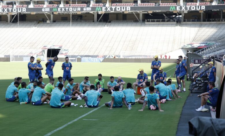 Nos Estados Unidos, Seleção Canarinho se prepara para Copa América iniciando com o amistoso de hoje - Crédito: Rafael Ribeiro/CBF