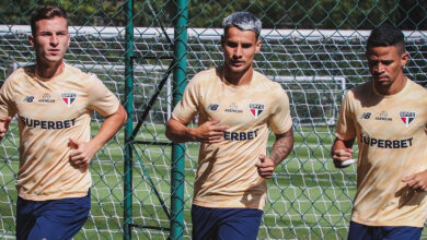 Nem um dia de folga, elenco retorna de Criciúma, dorme no CT e já treina para o Majestoso - Crédito: Erico Leonan / saopaulofc.net