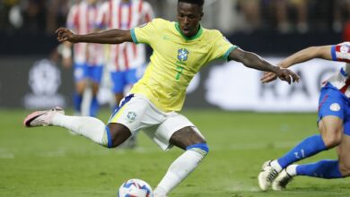 Encantado, Vini Jr. brilha e deixa o Paraguai fora da sequência da Copa América - Créditos: Rafael Ribeiro / CBF