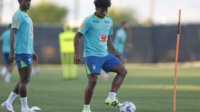 Endrick será titular pela primeira vez na Seleção, substituindo Vini Jr. - Créditos: Rafael Ribeiro/CBF