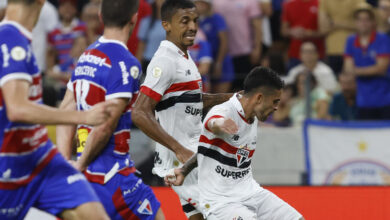 No último jogo, o Tricolor perdeu para o Fortaleza pelo Brasileirão por 1 a 0 - Crédito: Rubens Chiri/Saopaulofc.net