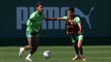 Abel perde Piquerez, Estêvão, Myke e Murilo com lesões, mas já conta com a volta de Richard Ríos - Crédito: Cesar Greco/Palmeiras/by Canon