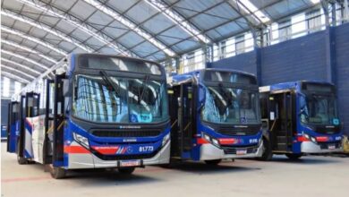 Garagem fica na Estrada dos Alvarengas e discussão aconteceu no departamento de manutenção dos ônibus - Crédito: Reprodução https://diariodotransporte.com.br/ - Guilherme Estevan/Ônibus Brasil