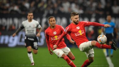 Red Bull Bragantino conseguiu o placar para levar para os pênaltis, mas perdeu a classificação às quartas de final da Sul-Americana - Crédito: Ari Ferreira/Red Bull Bragantino