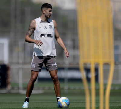Elenco tem mais um treino ainda hoje (24) pela manhã e viaja à tarde para o Ceará - Crédito: Rodrigo Coca/Agência Corinthians