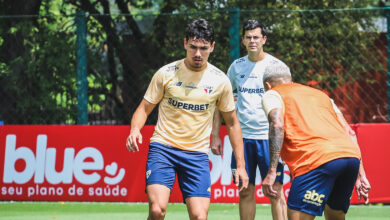 Após perder por 3 a 1 em casa, elenco treina forte e foca a decisão com o Botafogo na Libertadores - Crédito: Erico Leonan / saopaulofc.net