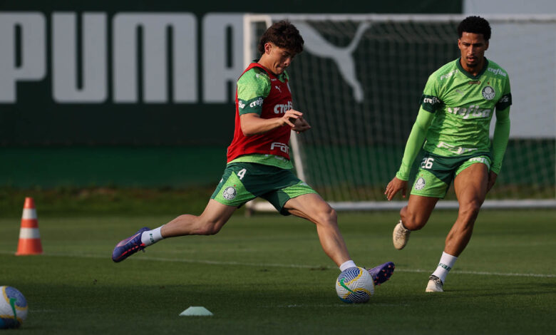 Giay exalta sequência de bons resultados, mas mantém os pés no chão sobre a dificuldade que é a disputa do Brasileirão - Crédito: Cesar Greco/Palmeiras/by Canon