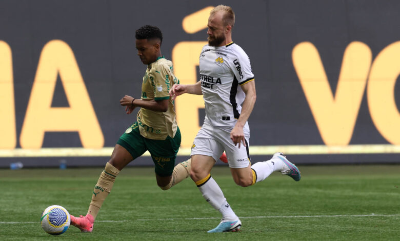 Depois da goleada por 5 a 0 no Criciúma, Verdão tem uma semana inteira de folga - Crédito: Cesar Greco/Palmeiras/by Canon