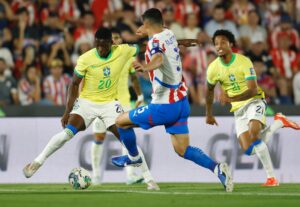 Luiz Henrique entrou bem no jogo e criou boas jogadas pela direita, mas não foi suficiente - Créditos: Rafael Ribeiro / CBF