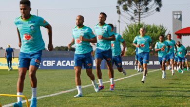 Militão treinou normalmente na quarta-=feira (04), mas sentiu dores ao final do treino e está fora - Crédito: Rafael Ribeiro / CBF