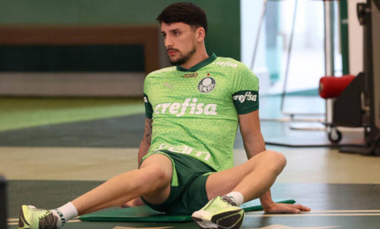 Lateral-esquerdo pode voltar a campo antes mesmo do esperado - Crédito: Cesar Greco/Palmeiras/by Canon)