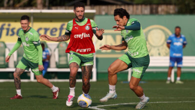 Elenco se reapresentou ontem (04) e já treina com foco total no Brasileirão - Crédito: Cesar Greco/Palmeiras/by Canon