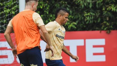 Elenco realizou seu último treino ontem (17) e seguiu viagem para o Rio de Janeiro - Crédito: Erico Leonan / saopaulofc.net