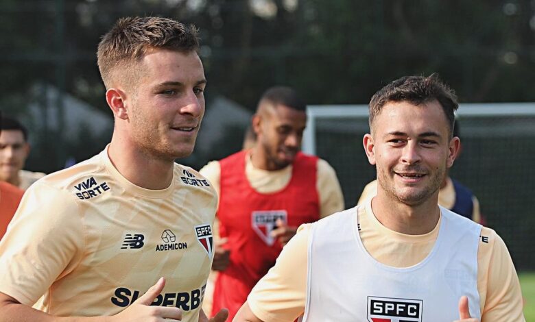 Elenco tem menos tempo para treinar, pois tem compromisso pela Copa do Brasil dia 12 - Crédito: Fellipe Lucena / saopaulofc