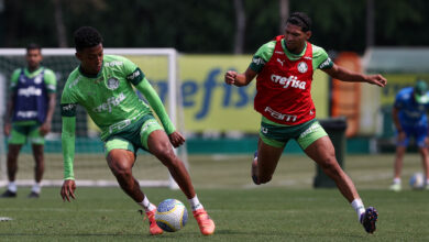 Elenco teve duas semanas de treinos durante a Data Fifa para se preparar para o duelo com o Criciúma - Crédito: Cesar Greco/Palmeiras/by Canon