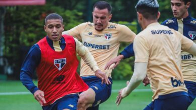 Elenco se reapresentou um dia após vitória sobre o Cruzeiro e já treina para Libertadores - Crédito: Erico Leonan / saopaulofc.net